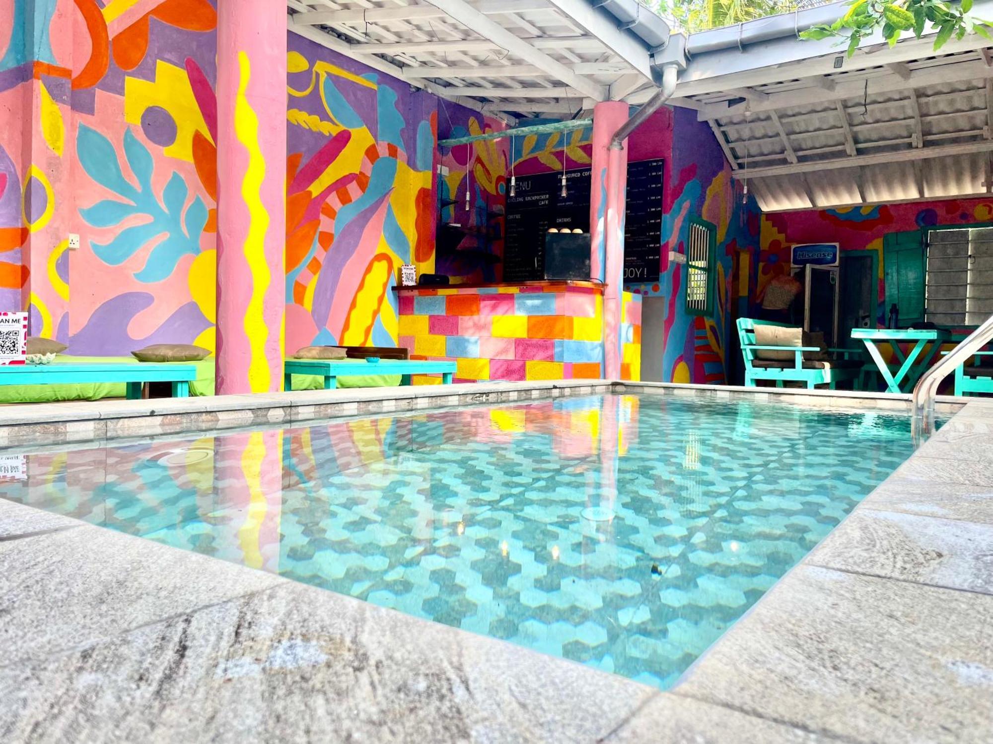 Cycling Hostel Sri Lanka Unawatuna Buitenkant foto